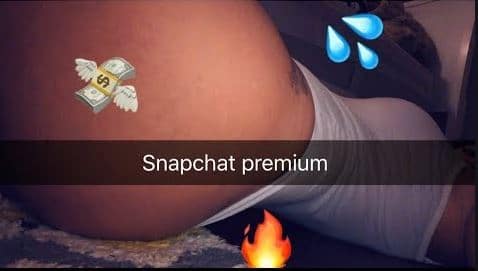 Hot babe in snapchat premium