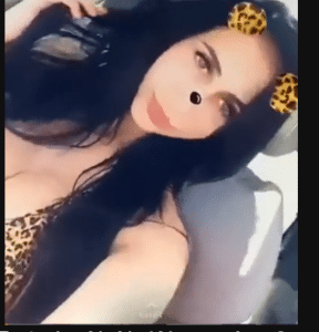 Snapchat video of busty girl fucking big dick